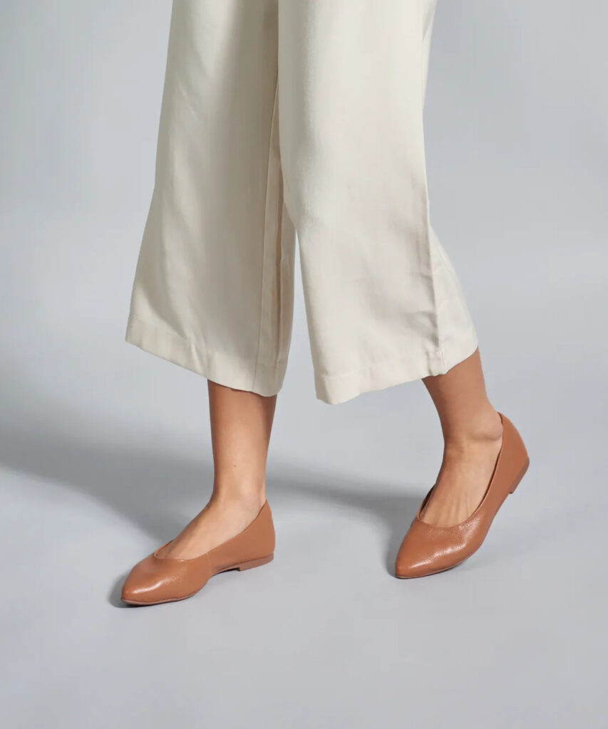 sapatilha feminina de bico fino