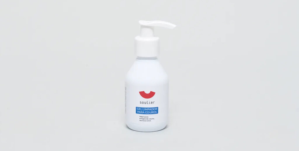 gel para limpar bolsa de couro feminina